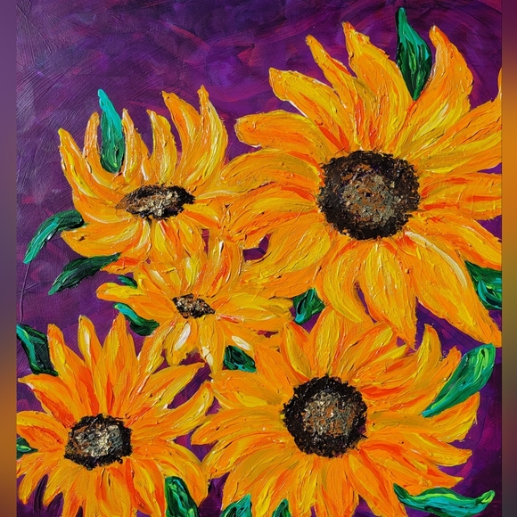Other - "Sun Chasers"Acrylic on Gallery Wrapped Canvas Original Artwork 24in X 24in
